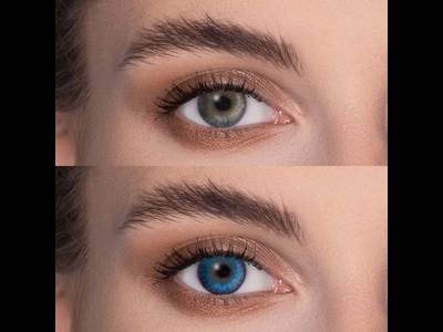 FreshLook ColorBlends Brilliant Blue - dioptrické (2 šošovky)