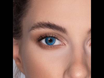 FreshLook ColorBlends Brilliant Blue - dioptrické (2 šošovky)