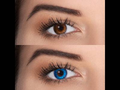 FreshLook ColorBlends Brilliant Blue - dioptrické (2 šošovky)