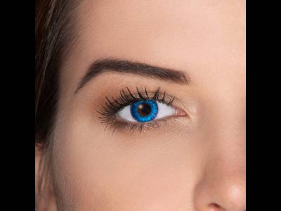 FreshLook ColorBlends Brilliant Blue - dioptrické (2 šošovky)