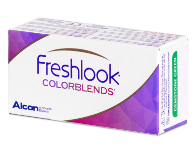 FreshLook ColorBlends Gemstone Green - dioptrické (2 šošovky)