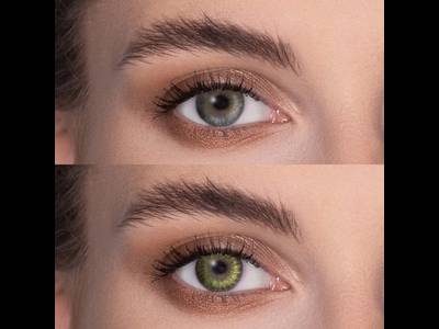 FreshLook ColorBlends Gemstone Green - dioptrické (2 šošovky)