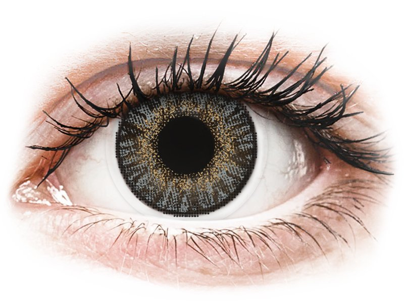 FreshLook ColorBlends Grey - dioptrické (2 šošovky) - Coloured contact lenses
