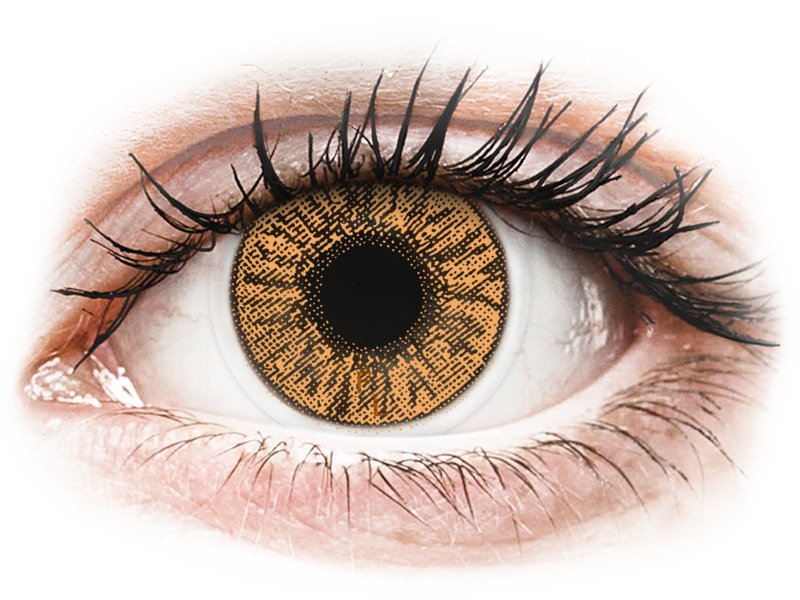 FreshLook Colors Hazel - dioptrické (2 šošovky) - Coloured contact lenses