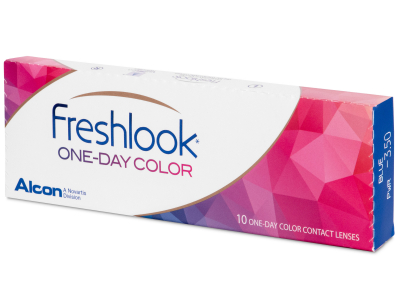 FreshLook One Day Color Pure Hazel - dioptrické (10 šošoviek)
