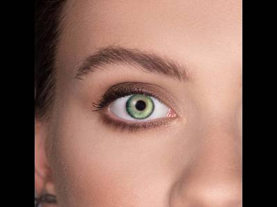 FreshLook Dimensions Sea Green - dioptrické (6 šošoviek)