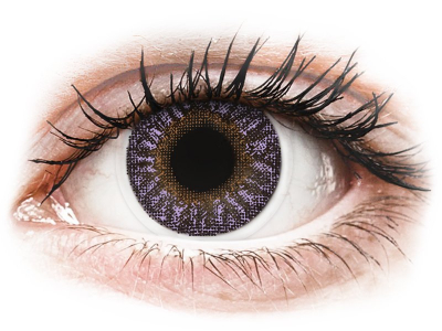 TopVue Color - Violet - dioptrické (2 šošovky) - Coloured contact lenses