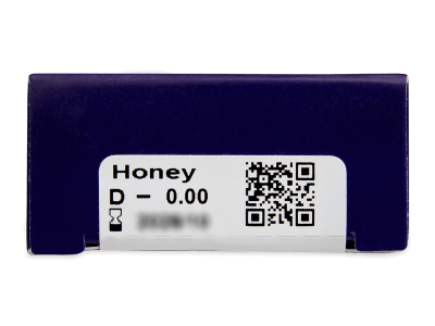 TopVue Color - Honey - nedioptrické (2 šošovky) - Náhľad parametrov šošoviek