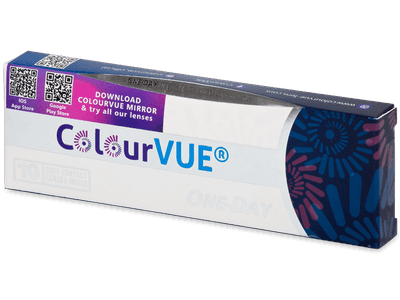 ColourVue One Day TruBlends Hazel - dioptrické (10 šošoviek) - Produkt je dostupný taktiež v tejto variante balenia