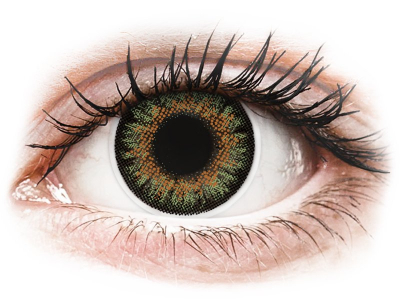 ColourVue One Day TruBlends Green - dioptrické (10 šošoviek) - Coloured contact lenses
