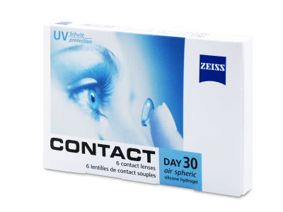 Zeiss Contact Day 30 Air (6 šošoviek) - Mesačné kontaktné šošovky