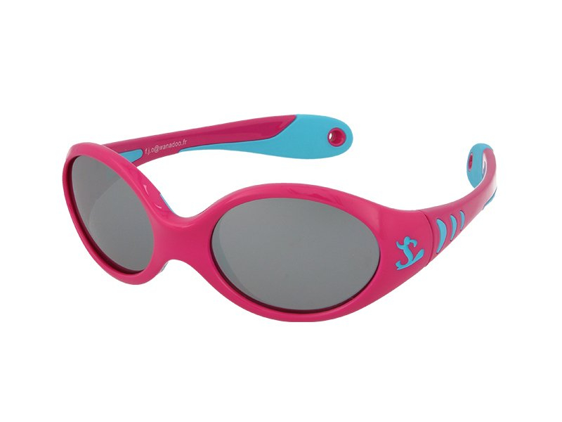 Slnečné okuliare Kid Rider KID77 Pink/Blue 