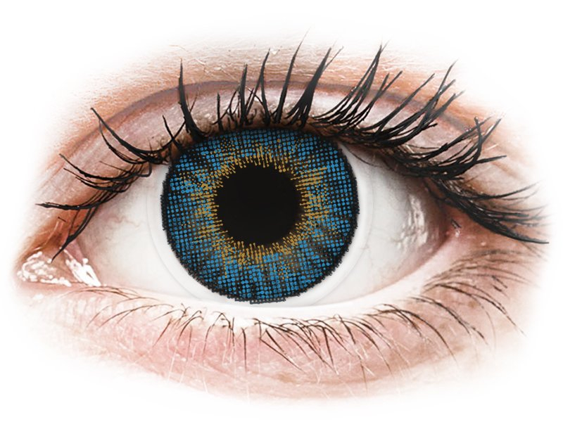 Air Optix Colors - True Sapphire - nedioptrické (2 šošovky) - Coloured contact lenses
