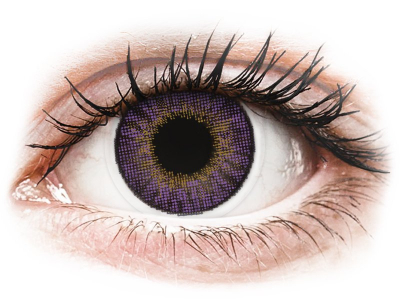Air Optix Colors - Amethyst - nedioptrické (2 šošovky) - Coloured contact lenses