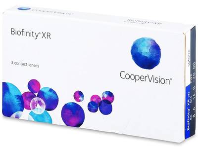 Biofinity XR (3 šošovky) - Mesačné kontaktné šošovky