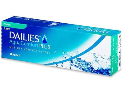 Dailies AquaComfort Plus Toric (30 šošoviek)