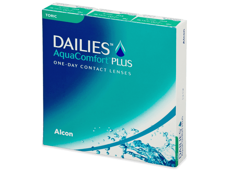 Dailies AquaComfort Plus Toric (90 šošoviek) - Tórické kontaktné šošovky