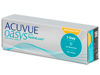 Acuvue Oasys 1-Day with HydraLuxe for Astigmatism (30 šošoviek) - Tórické kontaktné šošovky