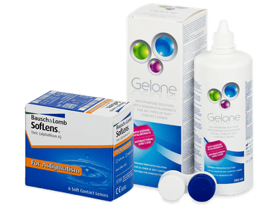 SofLens Toric (6 šošoviek) + Gelone 360 ml - Výhodný balíček