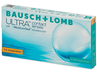 Bausch + Lomb ULTRA for Astigmatism (6 šošoviek) - Tórické kontaktné šošovky