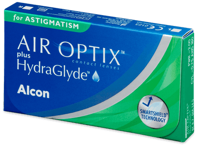 Air Optix plus HydraGlyde for Astigmatism (6 šošoviek) - Mesačné kontaktné šošovky