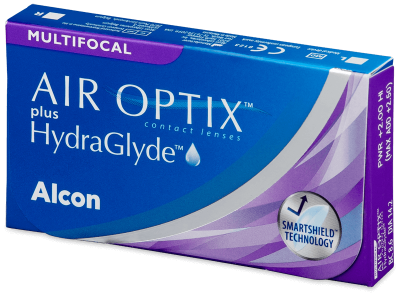 Air Optix plus HydraGlyde Multifocal (6 šošoviek) - Mesačné kontaktné šošovky