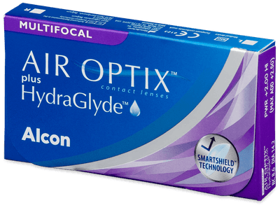 Air Optix plus HydraGlyde Multifocal (6 šošoviek) - Mesačné kontaktné šošovky