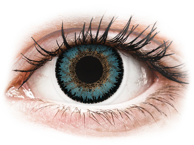 ColourVUE 3 Tones Aqua - nedioptrické (2 šošovky) - Coloured contact lenses