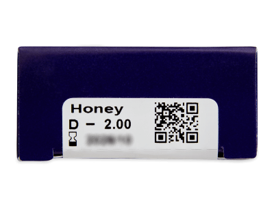 TopVue Color - Honey - dioptrické (2 šošovky) - Náhľad parametrov šošoviek
