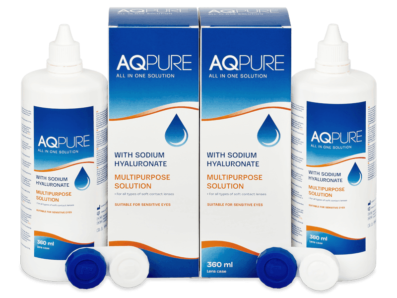 Roztok AQ Pure 2x 360 ml - Výhodné dvojbalenie roztoku