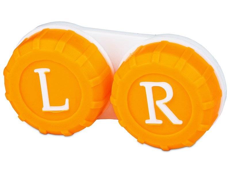 Puzdro na šošovky oranžové L+R 