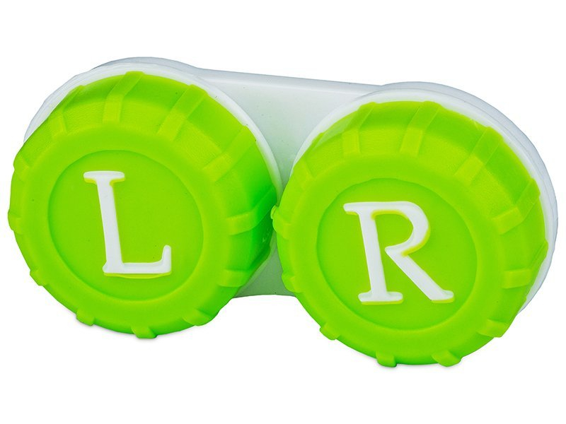 Puzdro na šošovky zelené L+R 