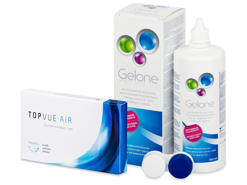 TopVue Air (6 šošoviek) + Gelone 360 ml - Výhodný balíček