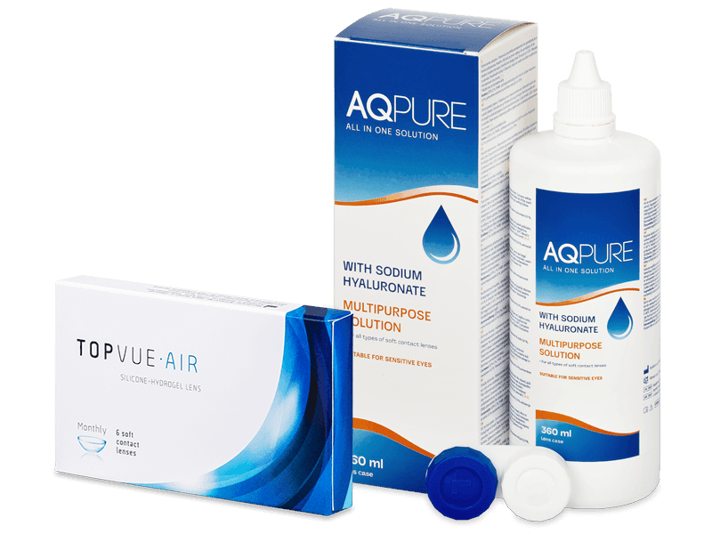 TopVue Air (6 šošoviek) + AQ Pure 360 ml - Výhodný balíček