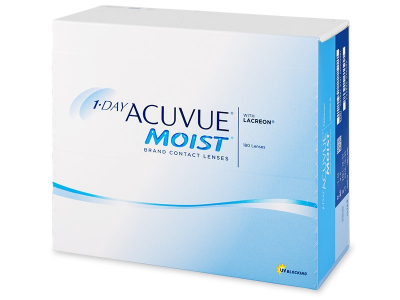 1 Day Acuvue Moist (180 šošoviek) - Jednodenné kontaktné šošovky