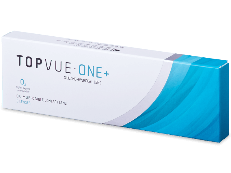 TopVue One+ (5 šošoviek) - Jednodenné kontaktné šošovky