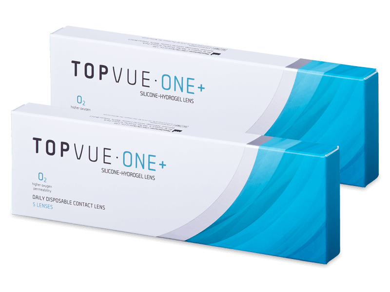 TopVue One+ (5 párov šošoviek) - Jednodenné kontaktné šošovky