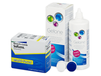 SofLens Multi-Focal (6 šošoviek) + Gelone 360 ml - Výhodný balíček