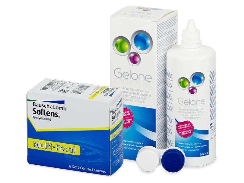 SofLens Multi-Focal (6 šošoviek) + Gelone 360 ml - Výhodný balíček