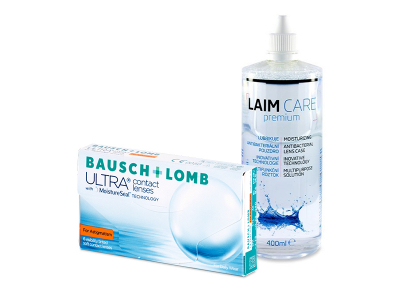 Bausch + Lomb ULTRA for Astigmatism (6 šošoviek) + roztok Laim-Care 400 ml