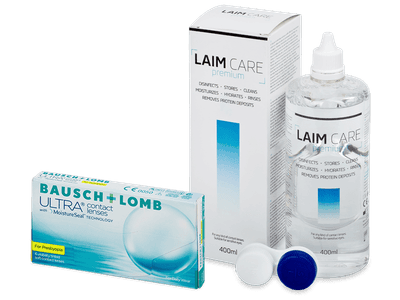 Bausch + Lomb ULTRA for Presbyopia (6 šošoviek) + roztok Laim-Care 400 ml