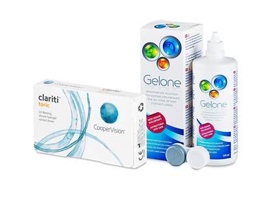 Clariti Toric (6 šošoviek) + Gelone 360 ml - Starší vzhľad