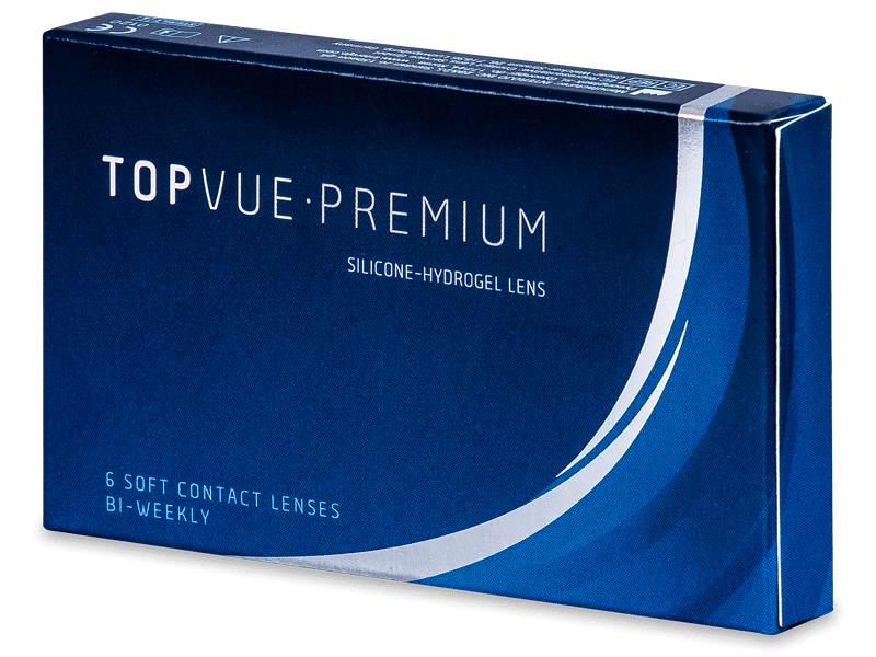 TopVue Premium (6 šošoviek) - Štrnásťdenné kontaktné šošovky
