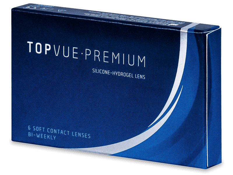 TopVue Premium (6 šošoviek) - Štrnásťdenné kontaktné šošovky