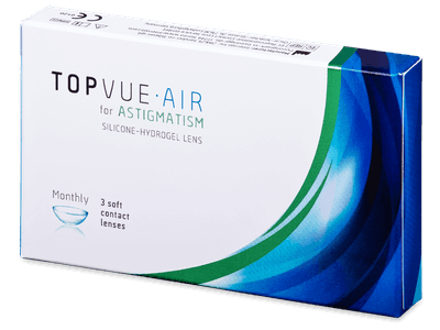 TopVue Air for Astigmatism (3 šošovky) - Tórické kontaktné šošovky