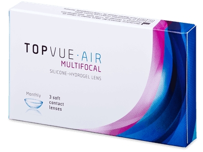 TopVue Air Multifocal (3 šošovky) - Multifokálne kontaktné šošovky