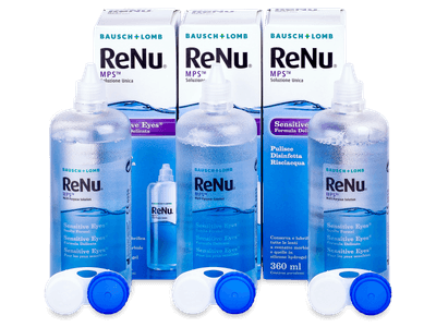 ReNu MPS Sensitive Eyes 3x360 ml - Starší vzhľad