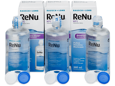 ReNu MPS Sensitive Eyes 3x360 ml - Výhodné trojbalenie roztoku