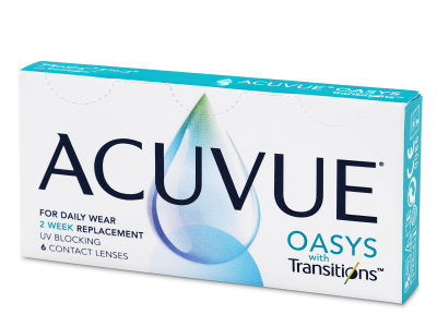 Acuvue Oasys with Transitions (6 šošoviek) - Štrnásťdenné kontaktné šošovky