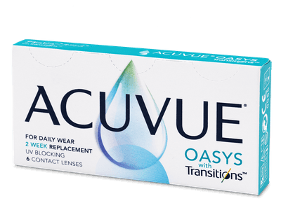 Acuvue Oasys with Transitions (6 šošoviek) - Štrnásťdenné kontaktné šošovky